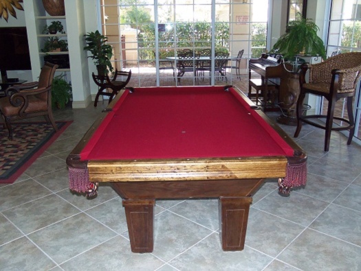 Pool table